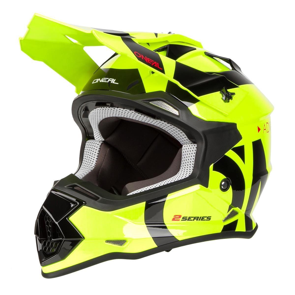 Шлем кроссовый ONEAL 2Series RL SLICK neon/yellow