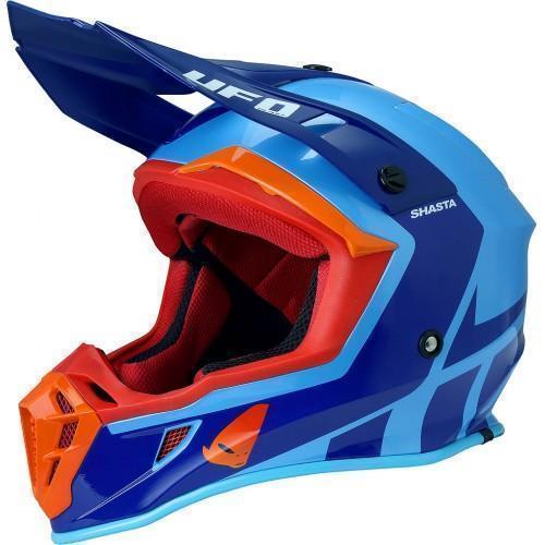 Мотошлем UFO HELMET QUIVER - SHASTA BLUE